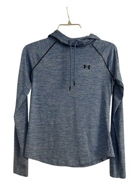 Under Armour Light Heather Blue Athletic Hoodie